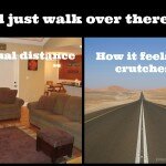 "I'll just walk over there..."
